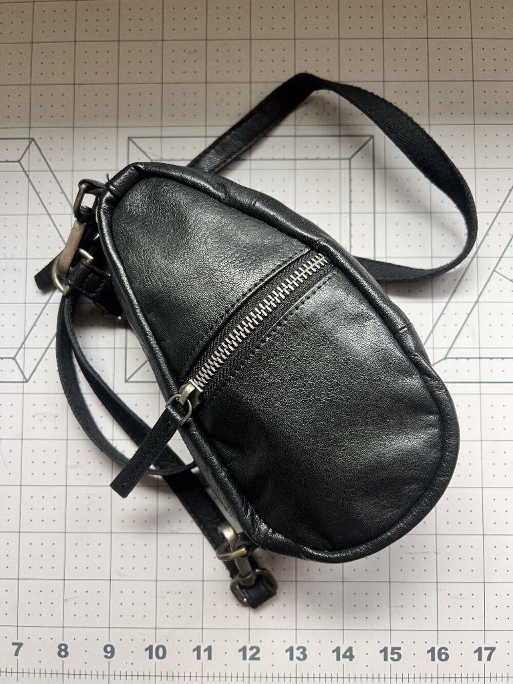 Free People Coffee Date Mini Crossbody Bag in Black - Picture 2 of 12
